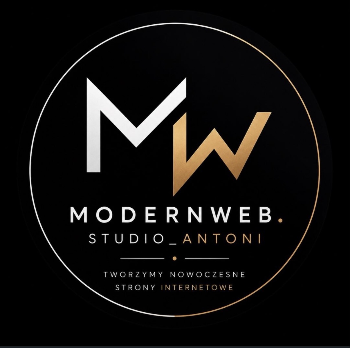 Logo modernweb studio Antoni